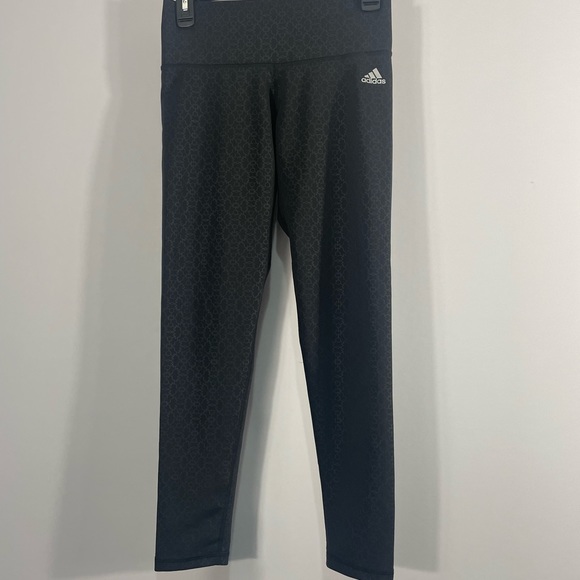 Adidas Climate Black Leggings, Small, work out pants, yoga, soft, sleek Womens - Picture 5 of 5